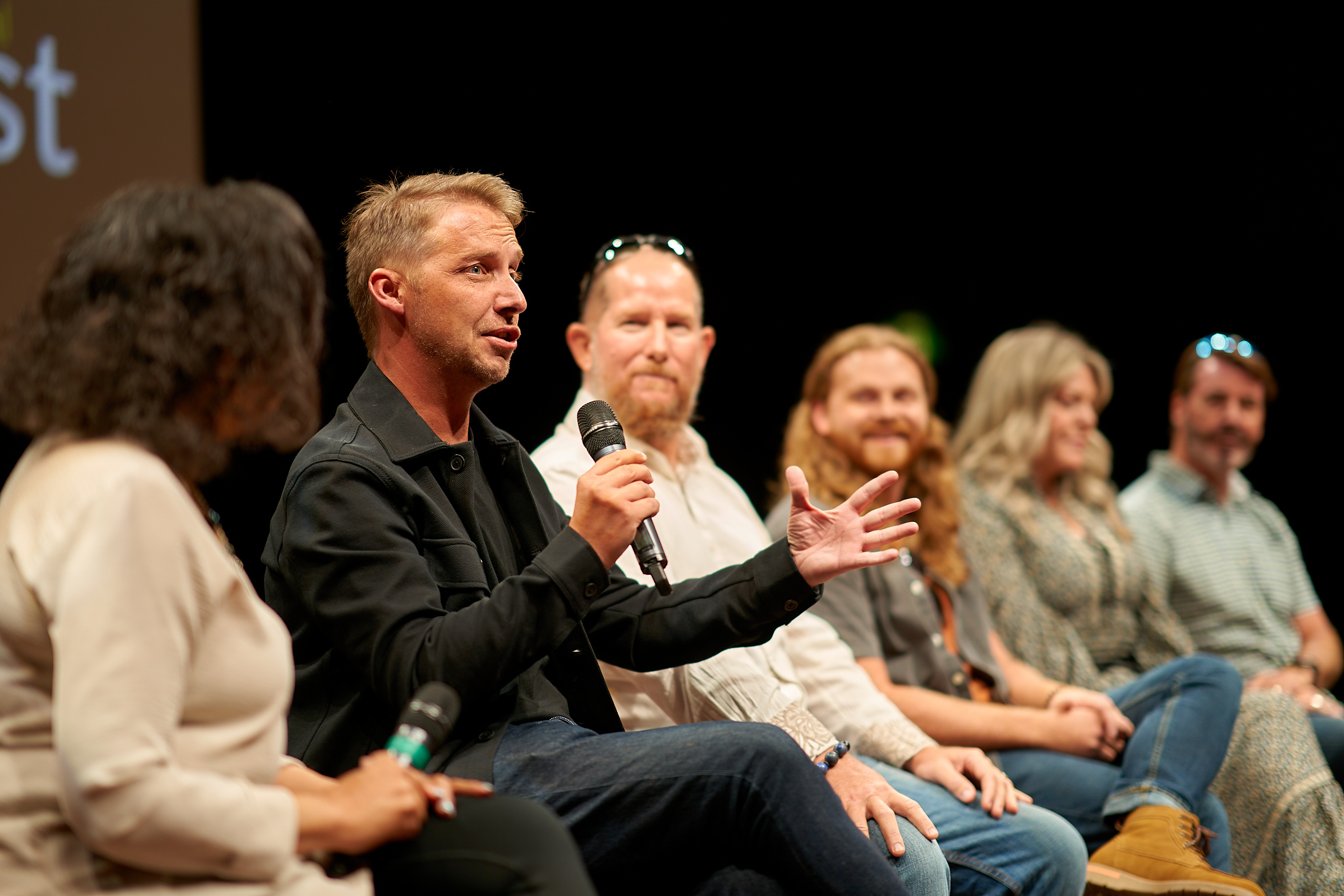 Mike Shoreman's Photo - speaking at panel discussion